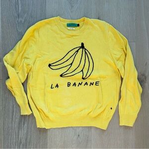 Clare V banana sweater
